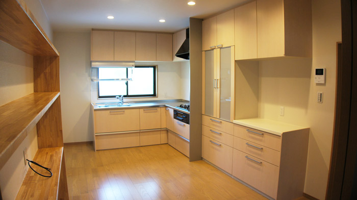 ダイニングキッチンリフォーム後