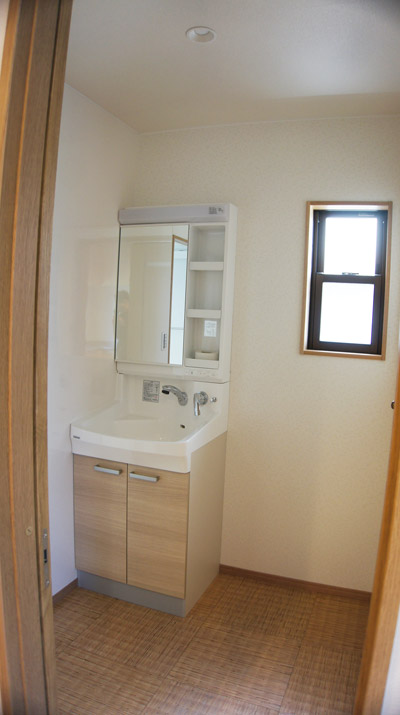 洗面リフォーム後