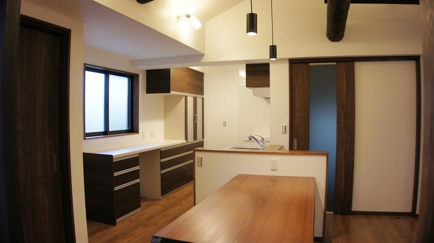 キッチンリフォーム後